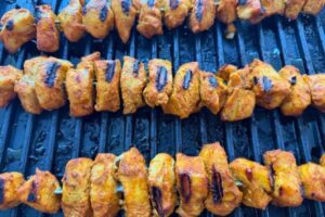 kebabs air fried for 40 minutes