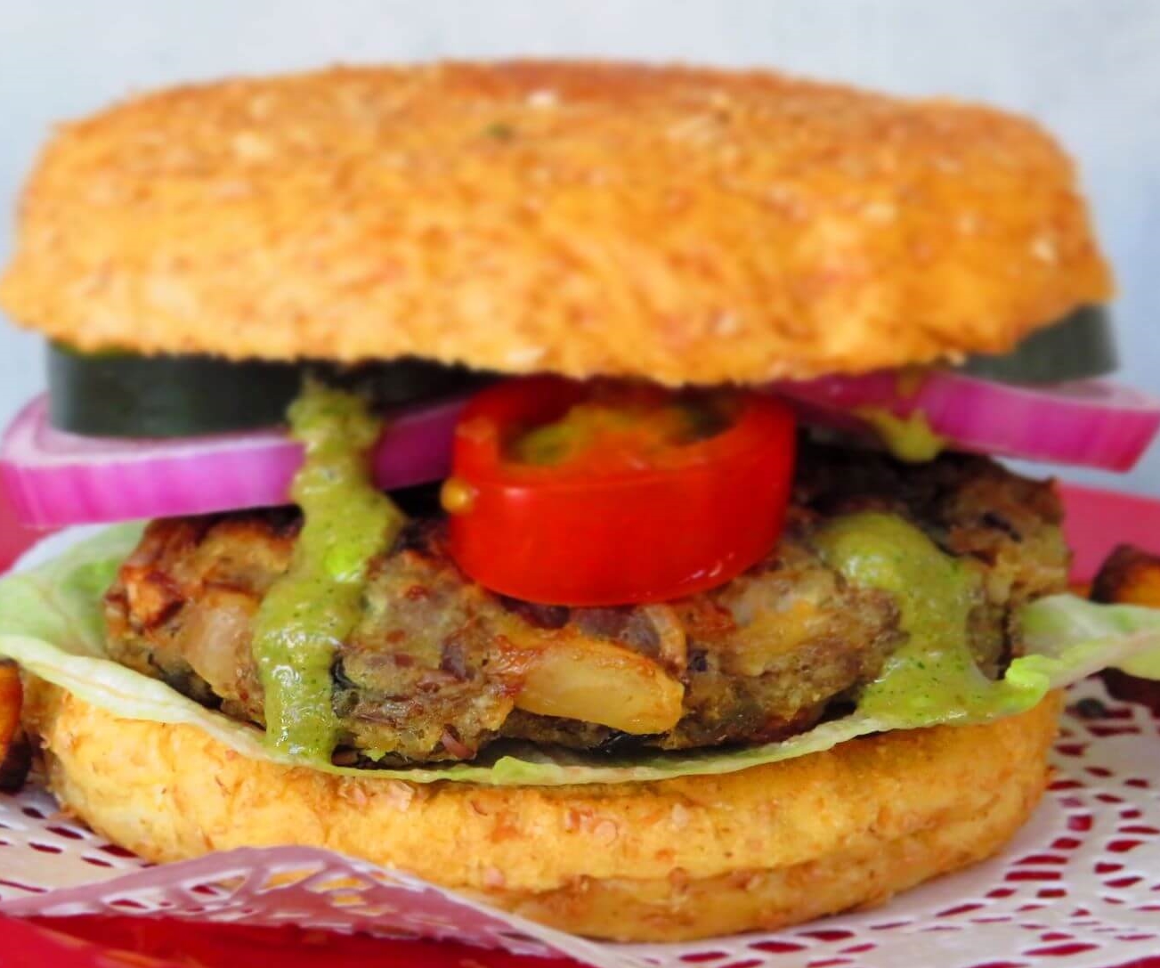 Ground Lamb Burgers - Stream of Flavors