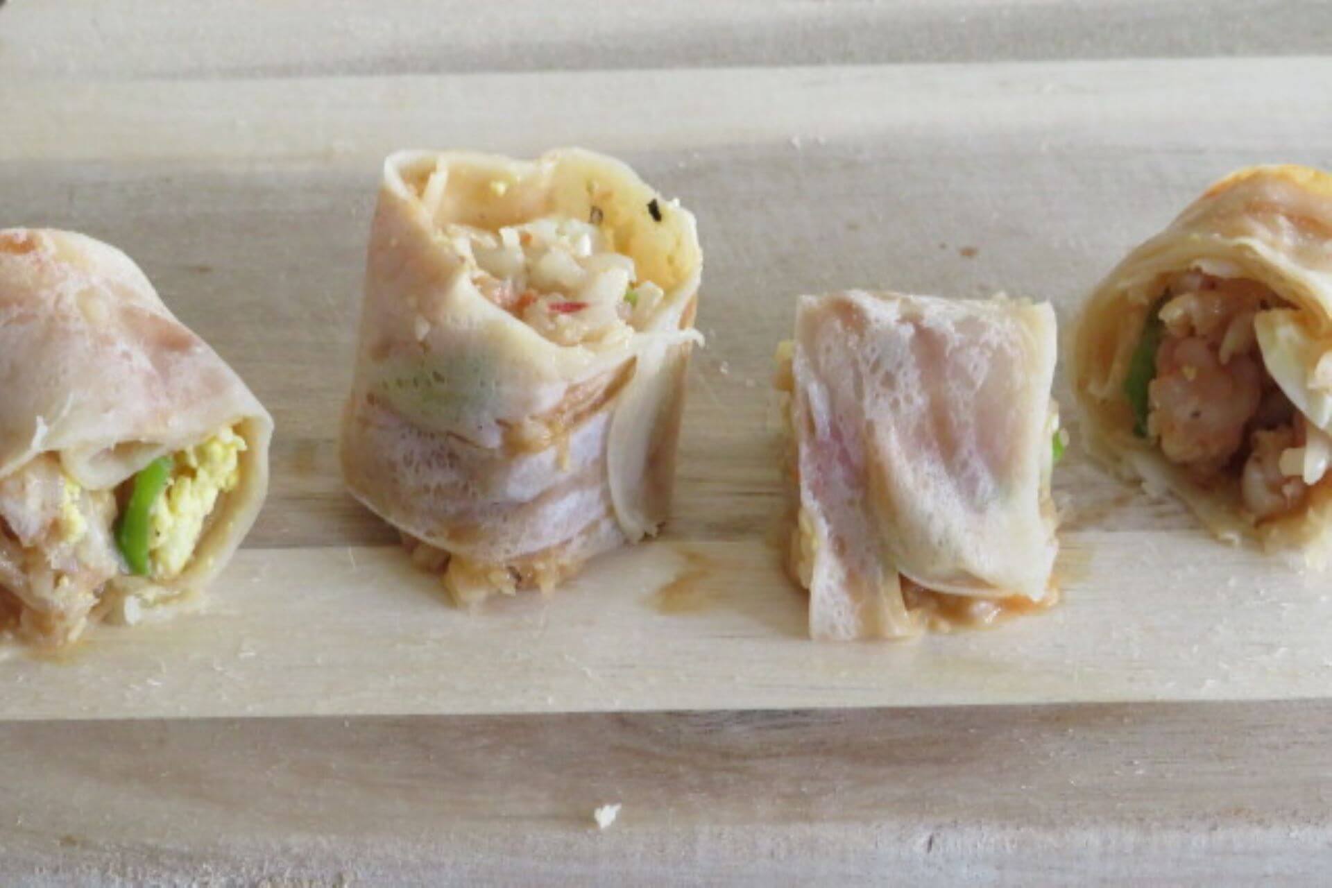 Cut the Singapore Popiah recipe