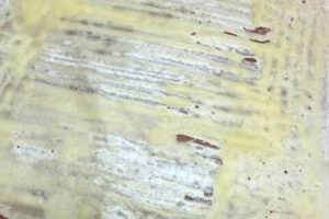 popiah skin or wrapper on a griddle