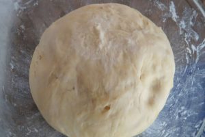 knead the dough ball