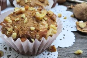 apple muffin in a cup
