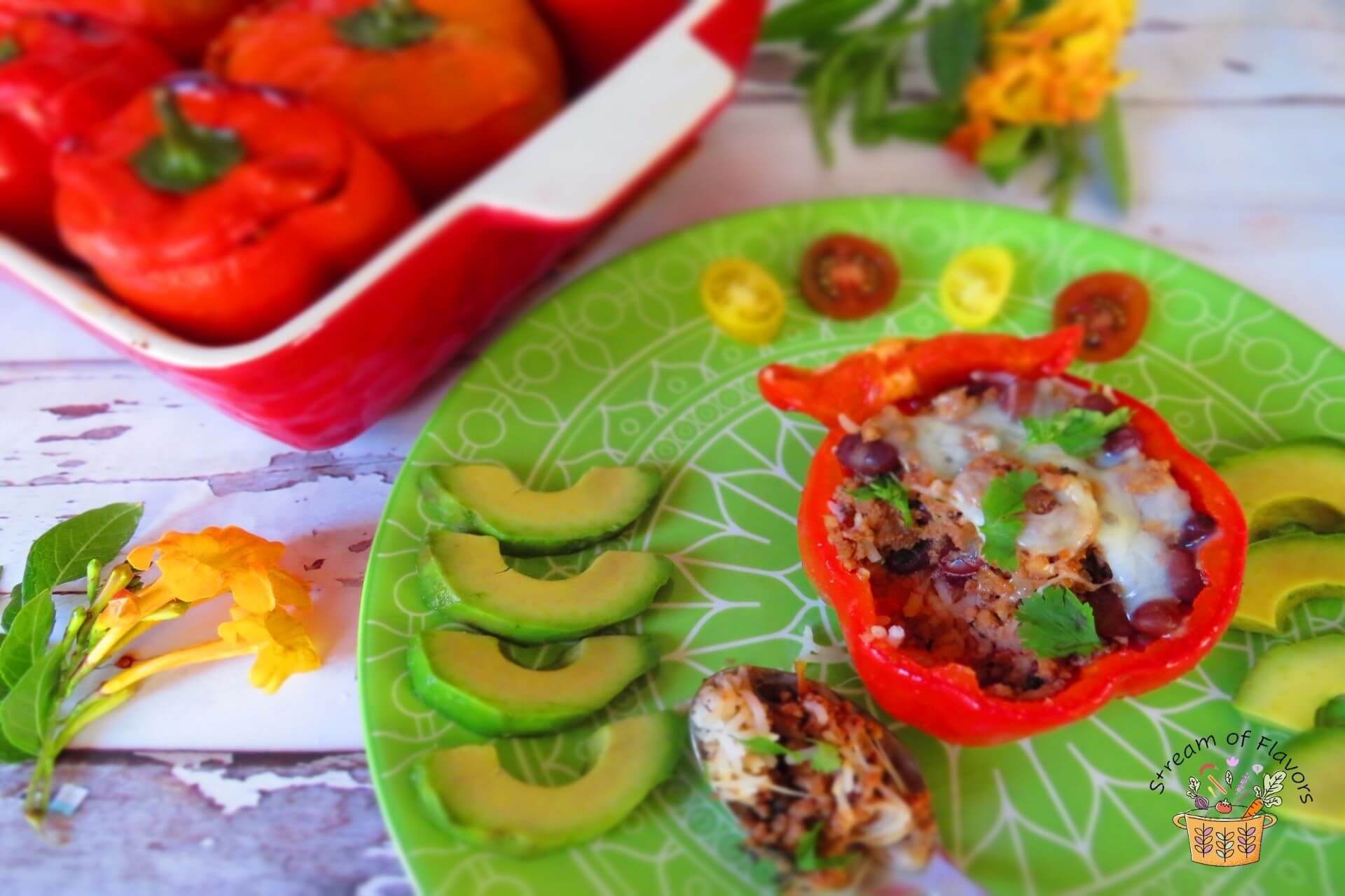 Mexican stuffed bell peppers