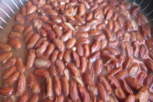 red beans with broth