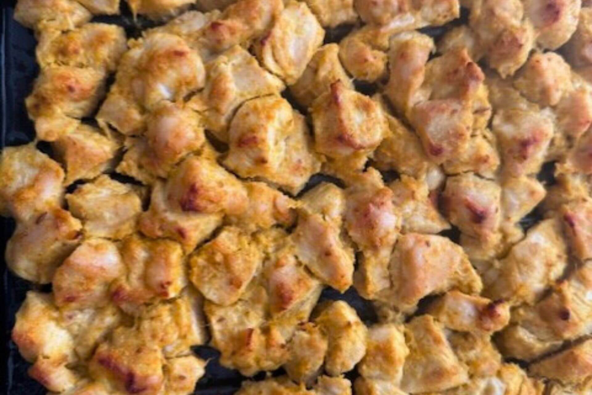 air fried chicken pieces