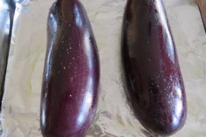 roast the eggplant slices