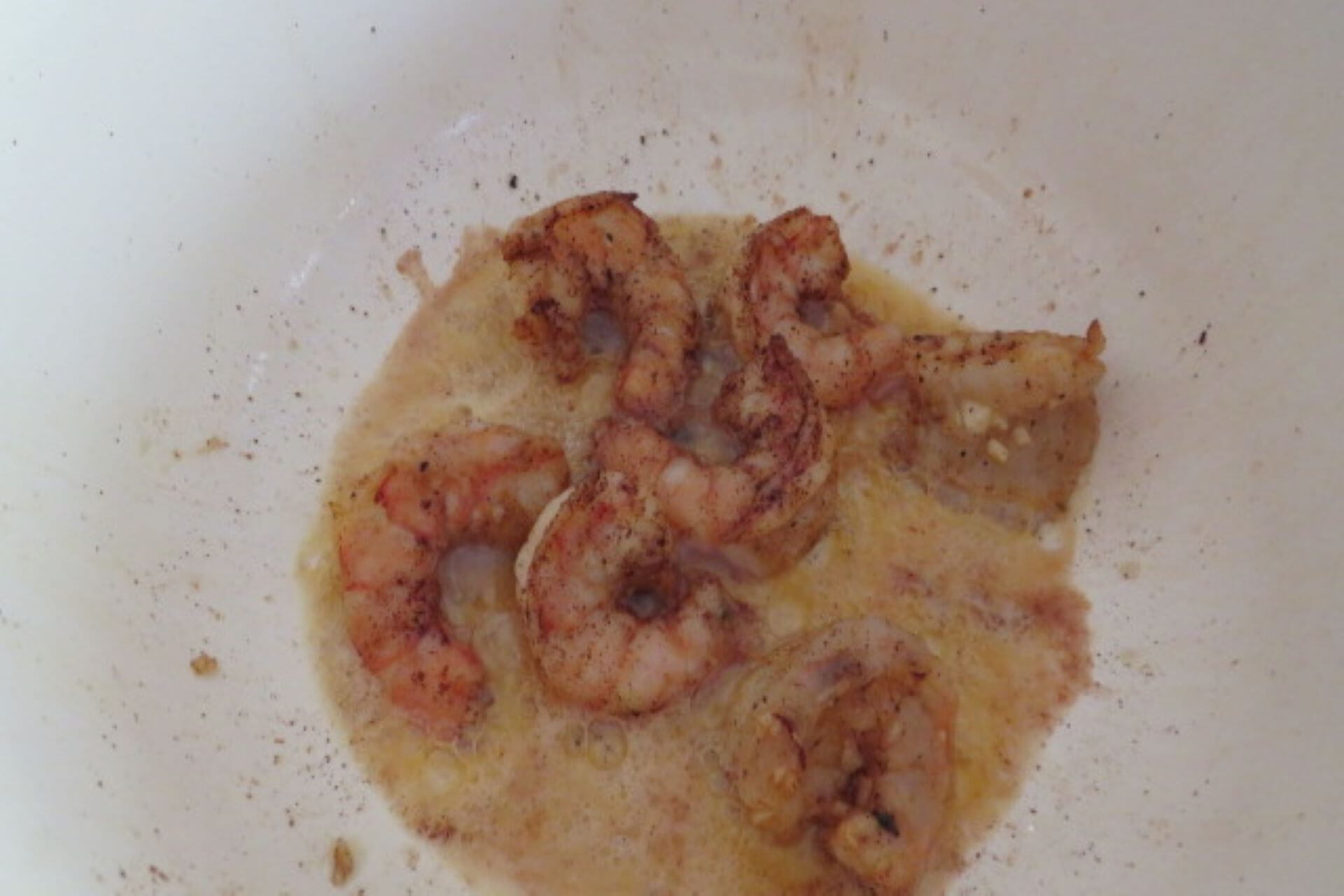 shrimp sauteed with butter