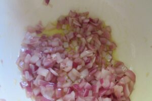 onions until translucent