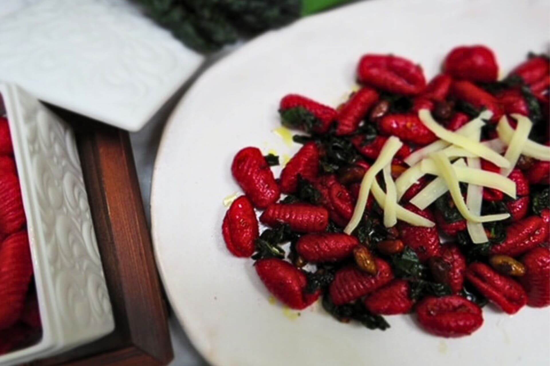 beetroot gnocchi recipe with cheese