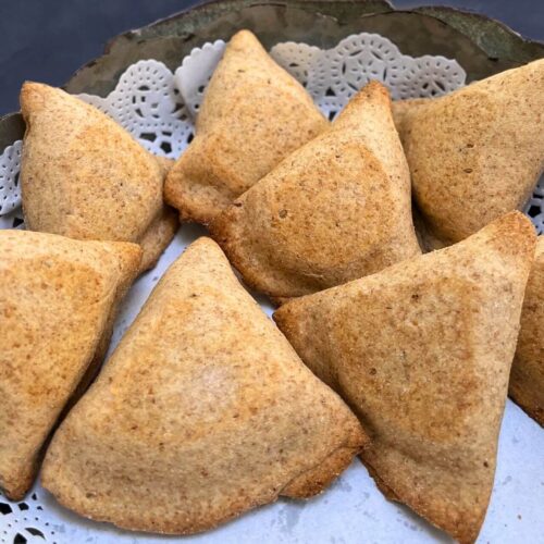 baked samosa recipe in a bowl