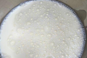 boil the milk