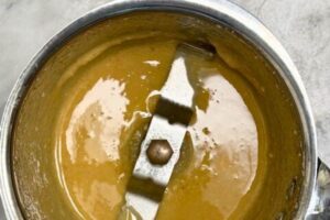 tahini ground in a spice grinder