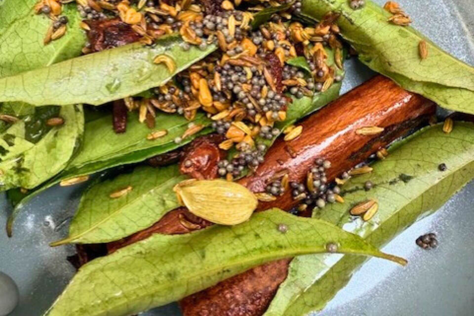 tempering in saucepot