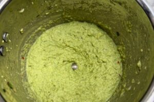 chickpeas and fava beans ground with purslane and spices