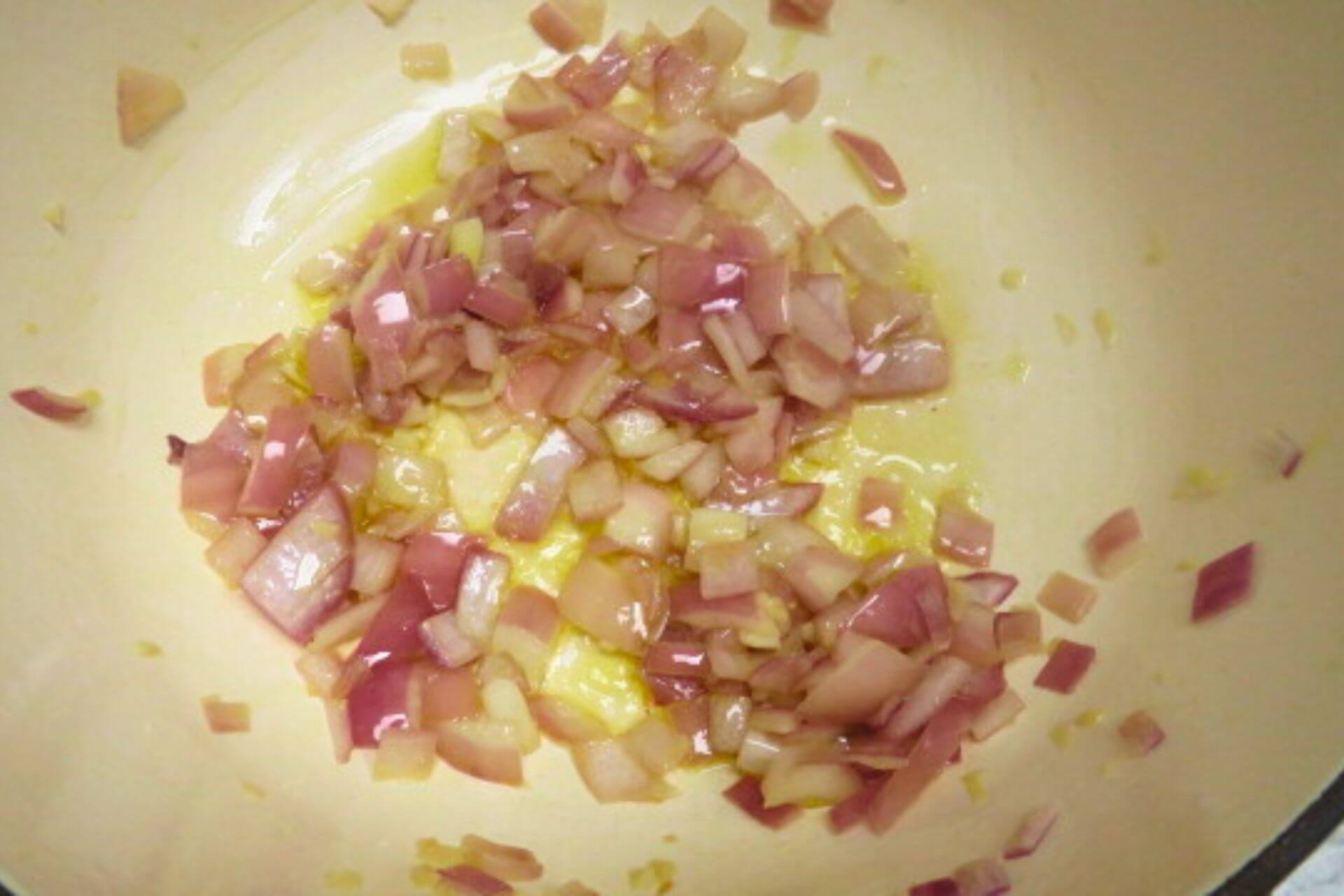 garlic and onion sauteed