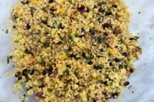 bulgur salad recipe with cucumber and dressing