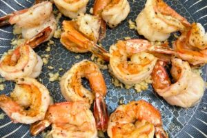 shrimp sauteed with garlic